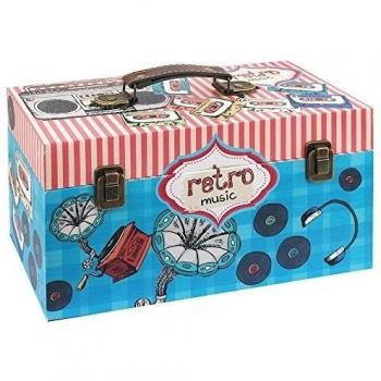Signes Grimalt 661471 - Caja para CDs, diseño retro, 33 x 16 x 17 cm