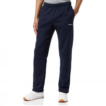 Pantalón Azul Para Hombres - CHAMPION Straight Hem Pants M Azul