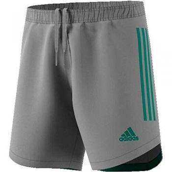 adidas Condivo 20 Shorts Pantalón Corto, Hombre, Team Mid Grey/Glory Green, 2XL