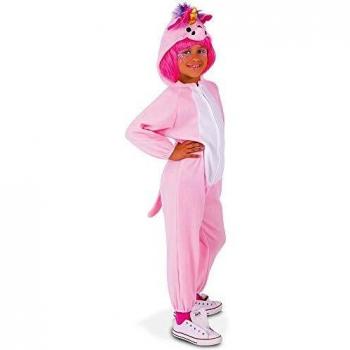 Rubies - Disfraz de unicornio para niño o niña, rosa, 5-7años