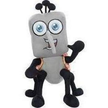 Bin Weevils 8\ Collectable Plush Grey With Waistcoat Tink