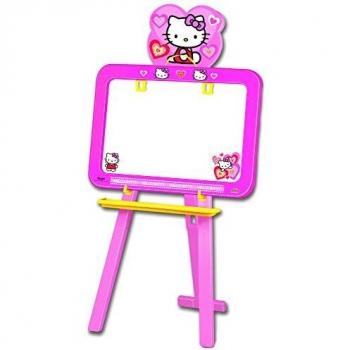 Hello Kitty - Pizarra de plástico, Color Rosa