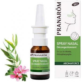 Spray Nasal Bio Aromaforce Pranarôm 15ml - Descongestionante con Aceites Esenciales