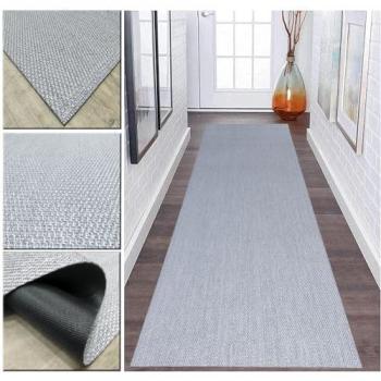 Alfombra Vinílica Trenzada Finlandia - 70x200 cm - Ideal para Pasillo, Cocina y Salón - Uso Interior y Exterior