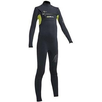 Gul Junior Response FX CZ 3/2mm Blindstitched Wetsuit 2017 - Blk/Lime JS