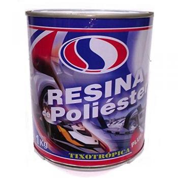PLAINSUR Resina DE Poliester 1 KG + CATALIZADOR