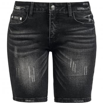 R.E.D. by EMP Endless Summer Mujer Pantalones Cortos Negro 27