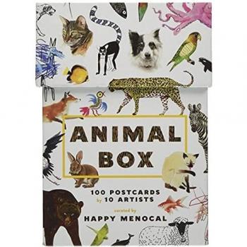 Animal Box Postcards: 100 Postcards by 10 Artists