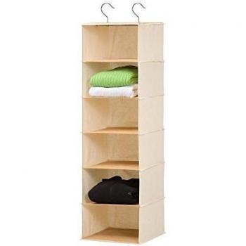 Honey Can Do SFT-01003 - Organizador colgante de armario para ropa u otros accesorios