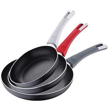 Juego de sartenes Pierre Cardin de aluminio prensado (18/20/24 cm) aptas para inducción