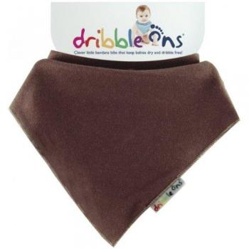 Dribble Ons baberos pañuelo bandana pañuelo Brown