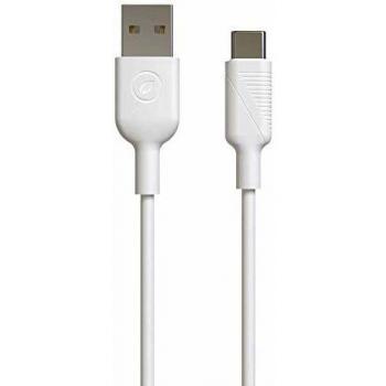 muvit for change Cable USB a Tipo C 3A 3m Blanco