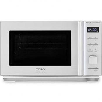 Caso M 20 Cube Ceramic Microwave Oven, 20L Capacity, 800W Power, Silver Finish