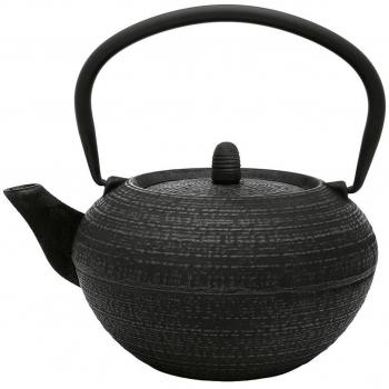Bredemeijer Tibet - Tetera de hierro fundido 1200 ml Negro