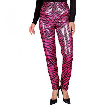 Pantalones Party Fashion Animal Print fucsia para mujer