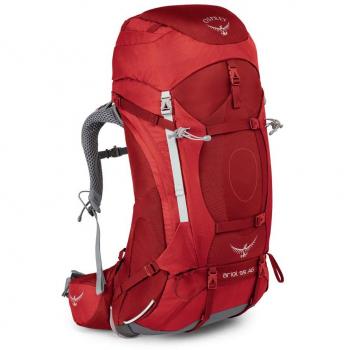 Osprey Ariel AG 55 Women's Backpacking Pack - Picante Red