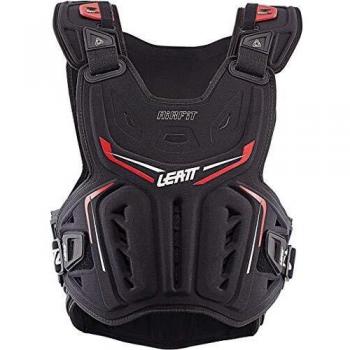 Leatt - Sistema de protección con revestimiento suave, espuma 3D Airfit antigolpes talla única Negro/Rojo