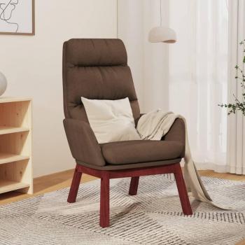 Sillón de Relax Marrón en Tela