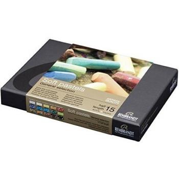 Talens Rembrandt Soft Pastels Starter Set 15 Half Length