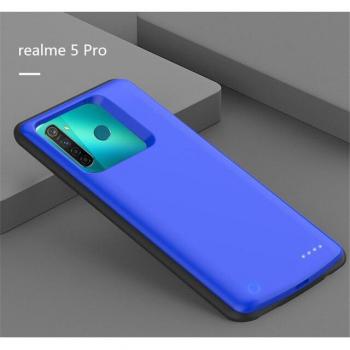 Funda de Cargador Batería Externa de 6500mAh para OPPO Realme X2 XT y Realme 5 Pro con Carga Inteligente