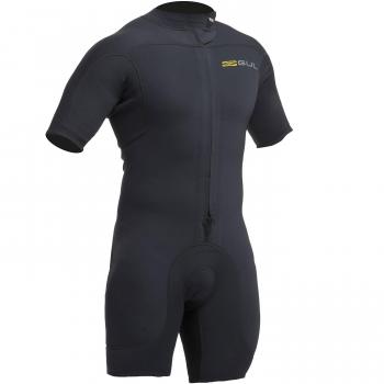 Gul 2017 Code Zero 3/2mm FZ Shorty Wetsuit Black CZ3301-B2 Sizes- - Medium Small Tall