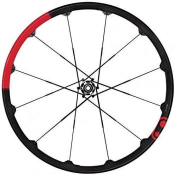 Crank Brothers Opium 3 DH Rueda para Bicicleta, Unisex Adulto, Negro y Rojo, 27,5