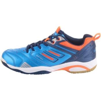 OLIVER bádminton/squasch Zapatos Sat 80, color blau/neonorange, tamaño 44.5