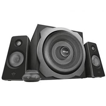 Trust Gaming GXT 38BT Tytan - Juego de Altavoces 2.1 con Bluetooth, Color Negro