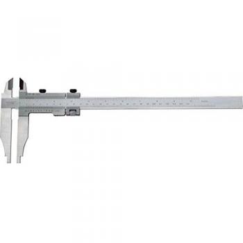 Vogel 20 3901 - Calibre pie de rey de tornero con puntas DIN 862, capacidad 200 mm, en caja de cartón
