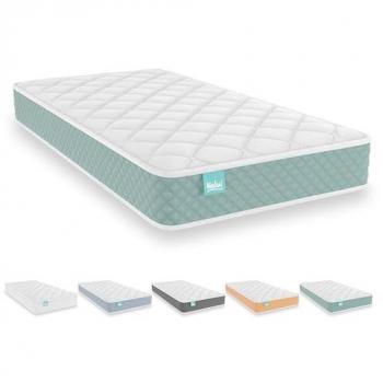 Colchón Cuna Viscoelástico Baby One Aguamarina 117x57 cm Certificado Oeko-Tex® Altura ±12cm Hipoalergénico Hecho en España