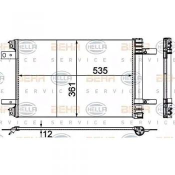 Hella 8FC 351 345-121 Sistemas de Aire Acondicionado