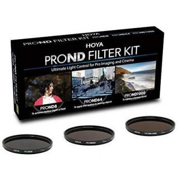Kit de Filtros Hoya Pro ND 8/64/1000 de 58mm