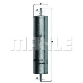 knecht KL 232 Filtro de combustible