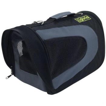 Bolso Plegable Gloria Gloss Tamaño S Negro