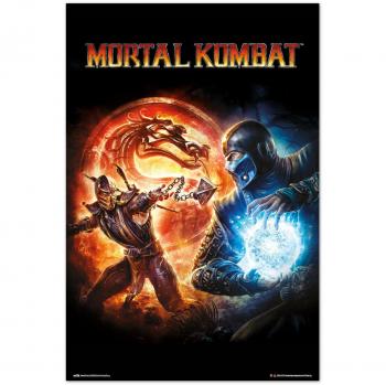 Póster Mortal Kombat 9 Videojuego 91.5 x 61 cm