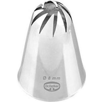 Boquilla de Roseta 8 mm de Acero Inoxidable Dr. Oetker