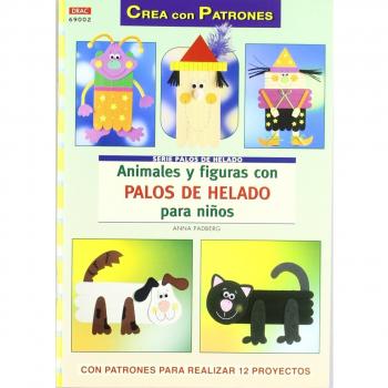 ANIMALES Y FIGURAS CON PALOS DE HELADO PARA NIÑOS