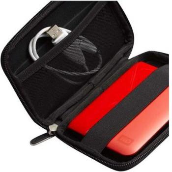 Funda Para Disco Duro Case Logic QHDC-101, Negra, EVA, 84 x 30 x 135 mm