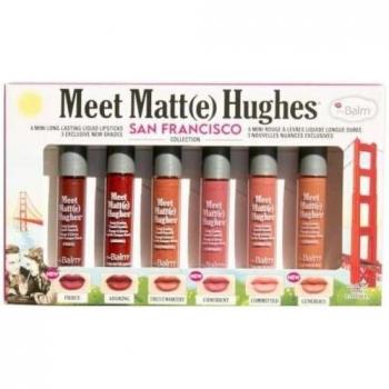 theBalm Meet Matt(e) Hughes San Francisco Mini Liquid Lipstick Set