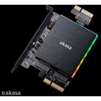 Akasa AK-PCCM2P-04 Tarjeta y Adaptador de Interfaz Interno M.2