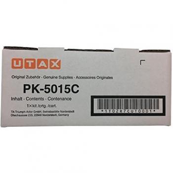 Tóner UTAX PK-5015C para impresoras láser (3000 páginas, Cian, 1 pieza)