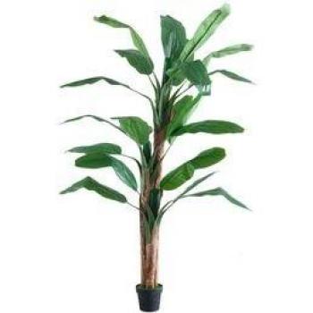 Bananero Artificial Alto Esparto Verde/Marrón 150 Cm