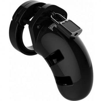 ManCage 01 Male Chastity Cage - Black