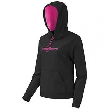 Trangoworld Poppi Sudadera, Mujer, Antracita/Fluor Coral, S