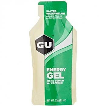 GU Energy Gel Energizante de Sandía Salada - Paquete de 24 x 32 gr - Total: 768 gr