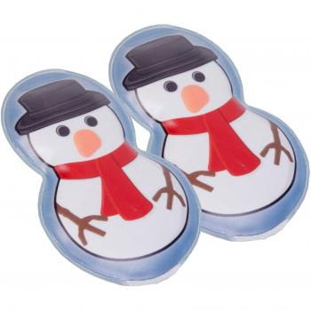 Calentador de Mano Instantáneo - Muñeco de Navidad - Reutilizables