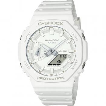 Casio G-Shock Tone-On-Tone Series GA-2100-7A7JF Men's White Watch