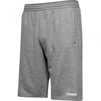 Hummel hmlGO Men's Cotton Bermuda Shorts - Gray