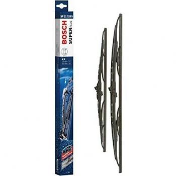 Escobilla limpiaparabrisas Bosch Super Plus Spoiler SP21/18S, Longitud: 530mm/450mm − 1 juego para el parabrisas