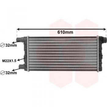Van Wezel 17002115 radiador de refrigeración del motor